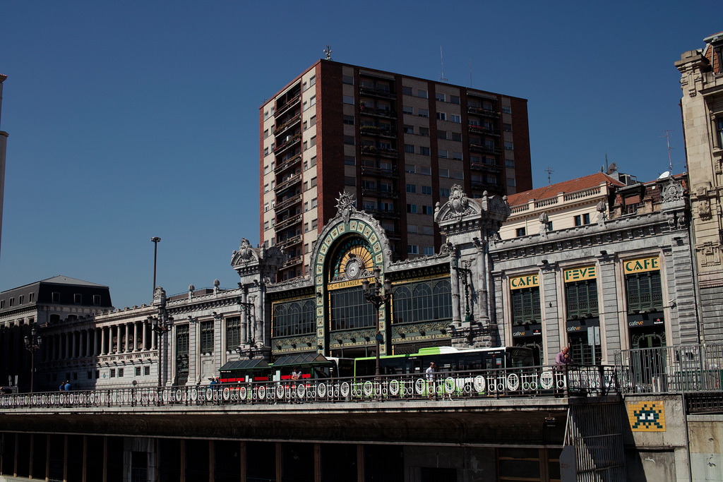 Space Invader in Bilbao