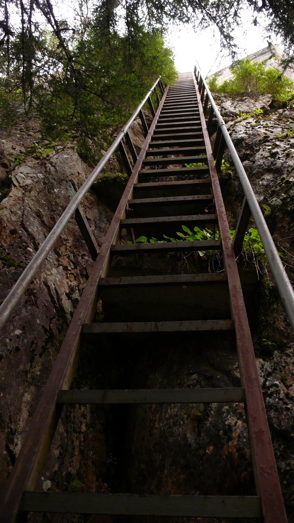 echelle vers une autre entr&eacute;e