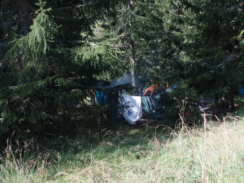 sechage pr&egrave;s du feu avant de partir
