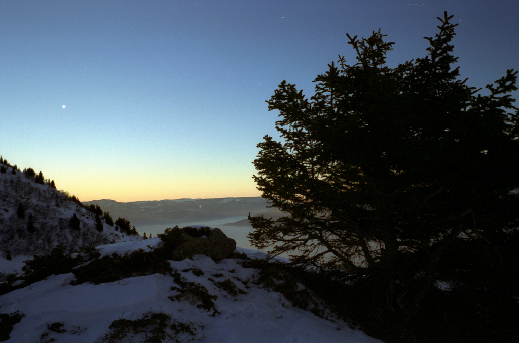 belledonne - couché de soleil
