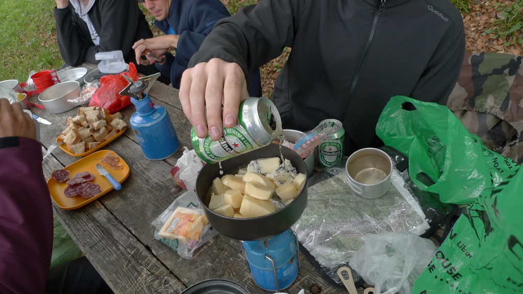 fondue a la biere