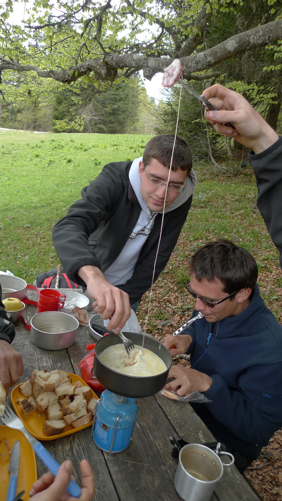 fondue a la biere