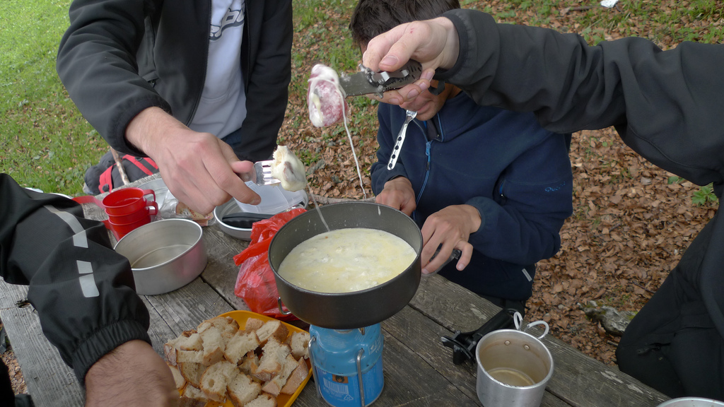 fondue a la biere