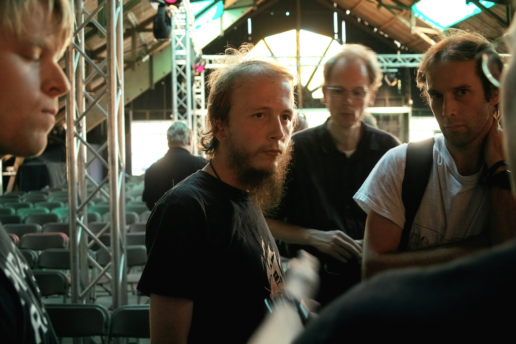 Gottfrid Svartholm (piratebay) at HAR2009