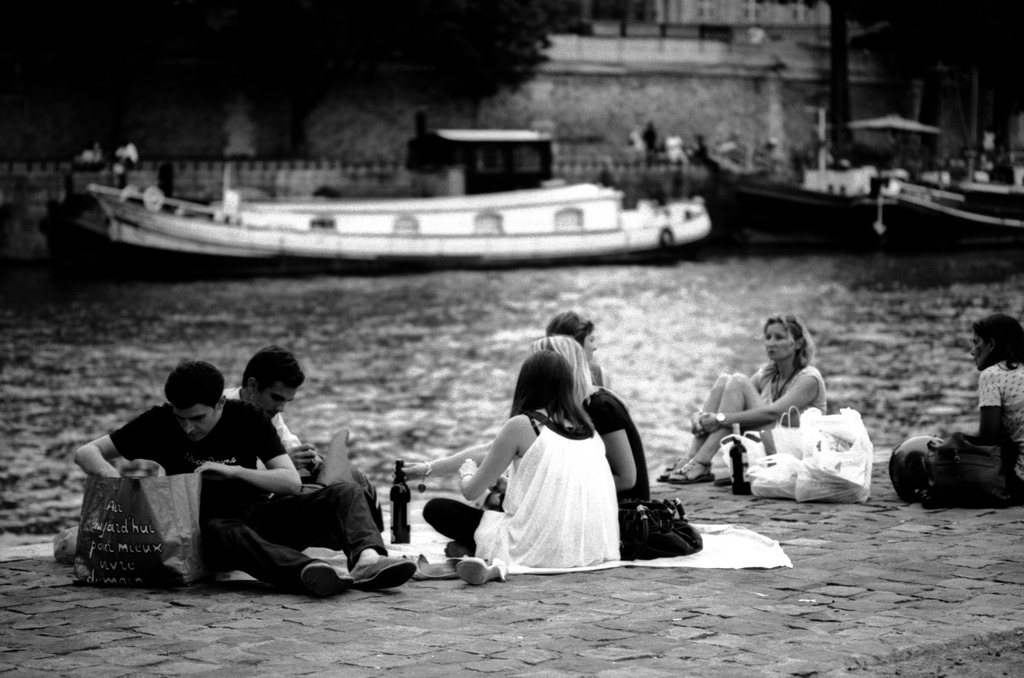 Paris - by the seine