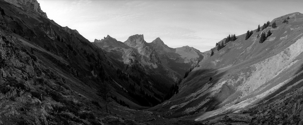 Mountains somewhere in Switzerland