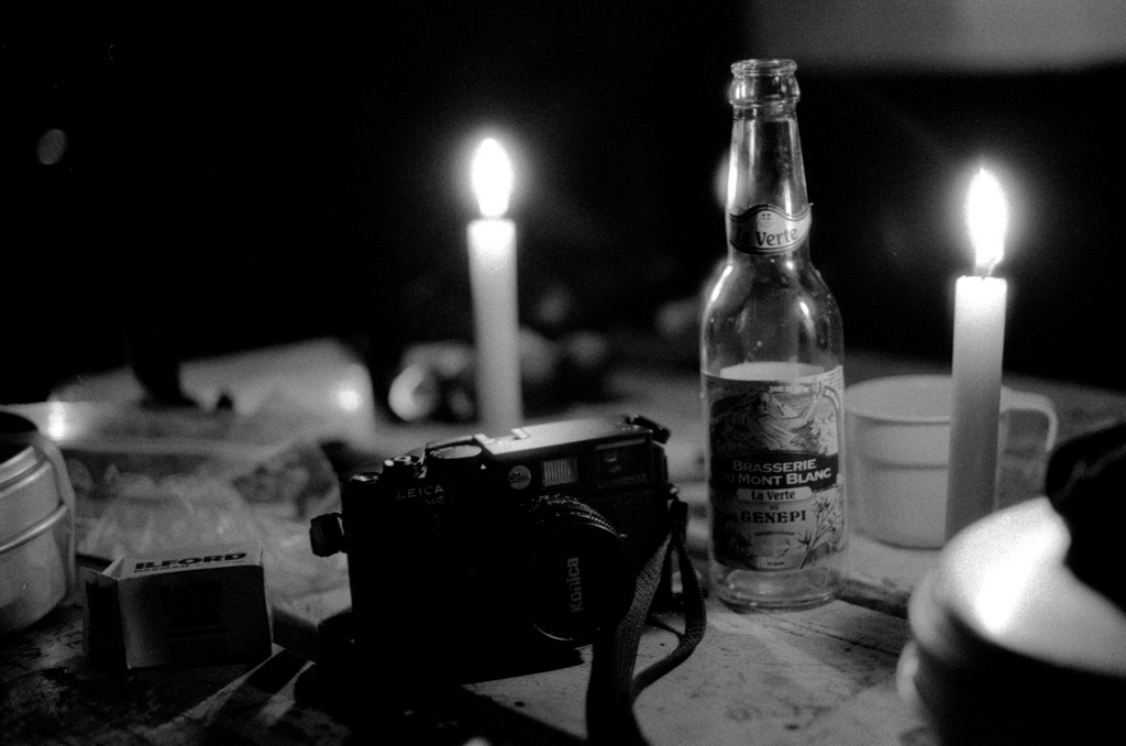 table in a refuge