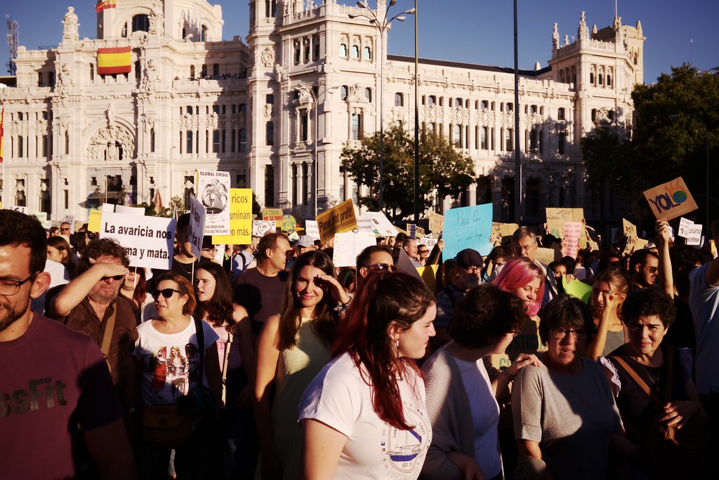 Manifestaci&oacute;n huelga mundial por el clima, Madrid, 2019-09-27