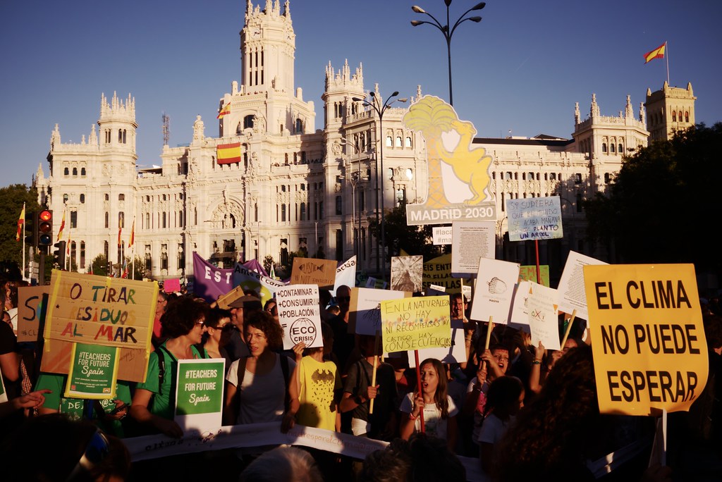 Manifestaci&oacute;n huelga mundial por el clima, Madrid, 2019-09-27