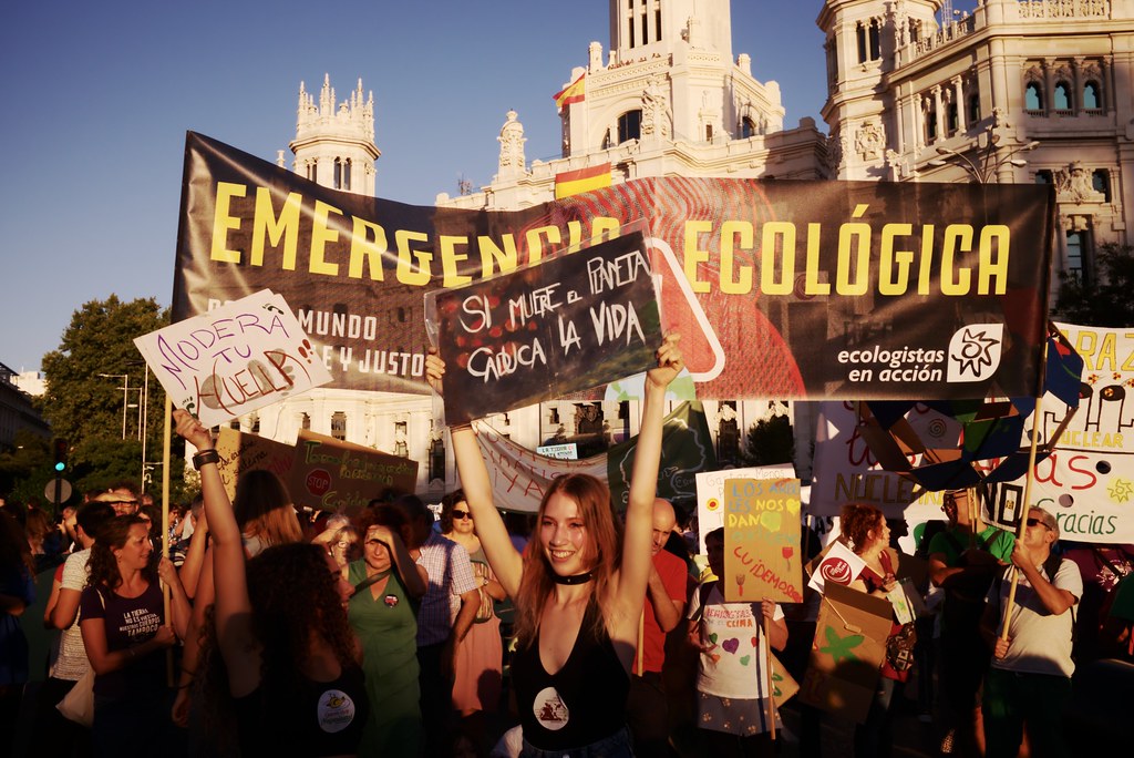Manifestaci&oacute;n huelga mundial por el clima, Madrid, 2019-09-27
