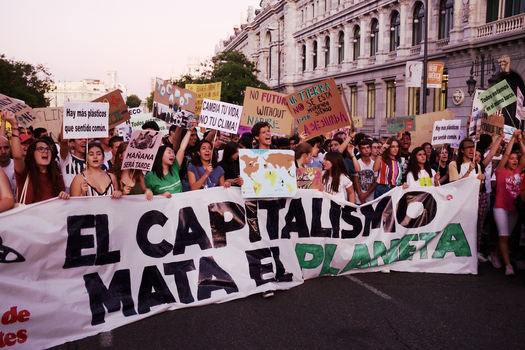 Manifestaci&oacute;n huelga mundial por el clima, Madrid, 2019-09-27