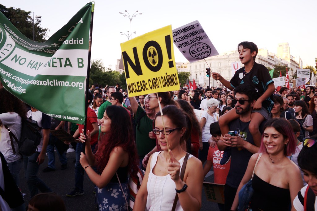 Manifestaci&oacute;n huelga mundial por el clima, Madrid, 2019-09-27