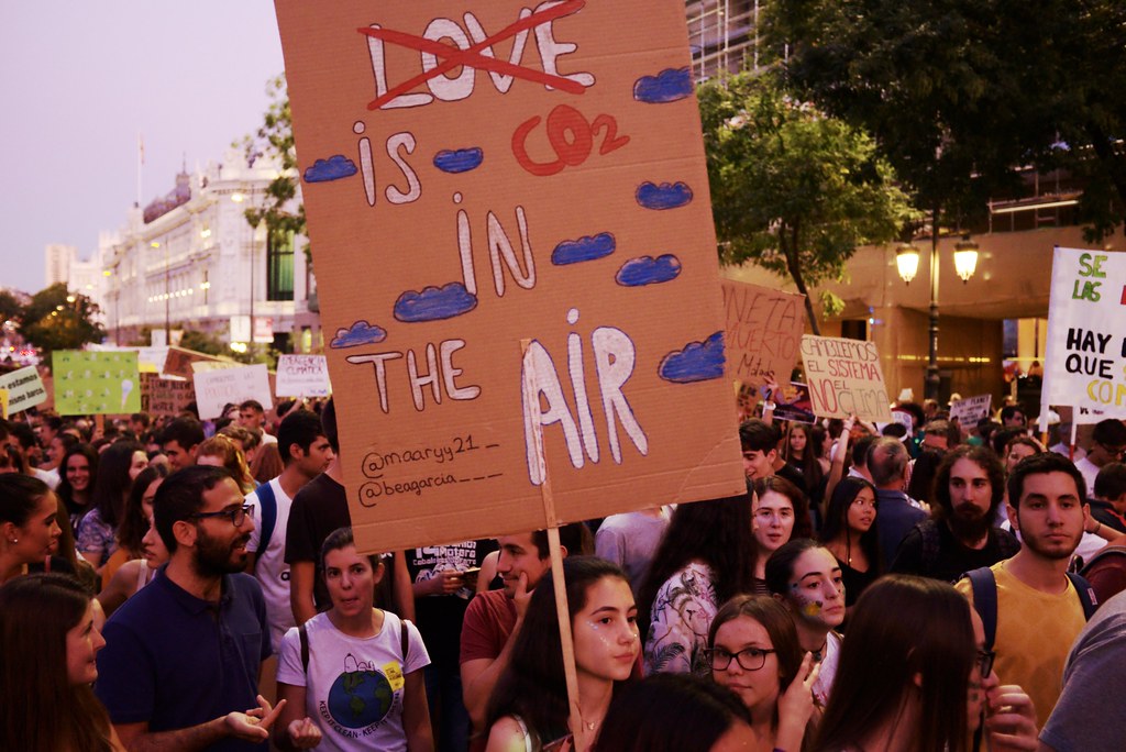 Manifestaci&oacute;n huelga mundial por el clima, Madrid, 2019-09-27