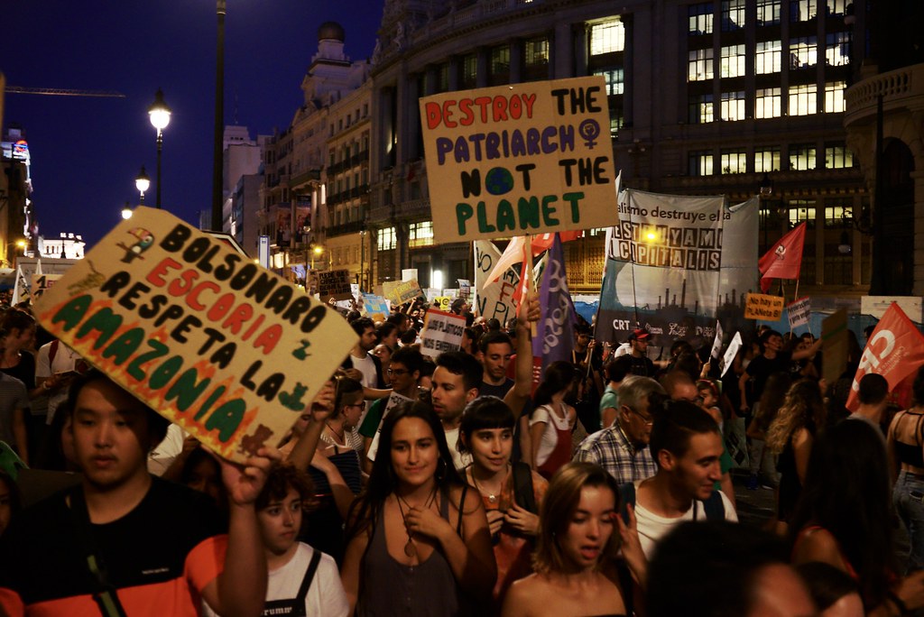 Manifestaci&oacute;n huelga mundial por el clima, Madrid, 2019-09-27
