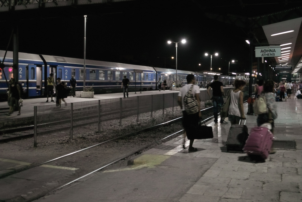 Athens train station