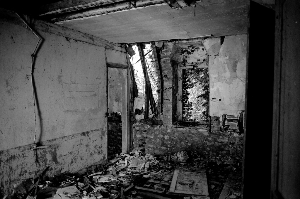 A castle in the forest