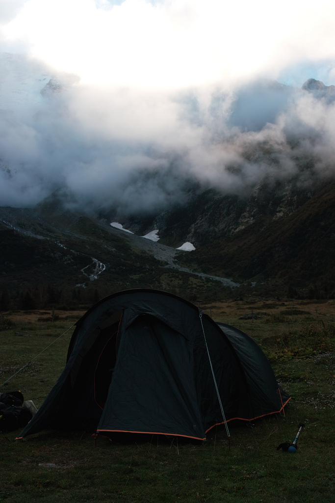 Camping at Chalets de Miage