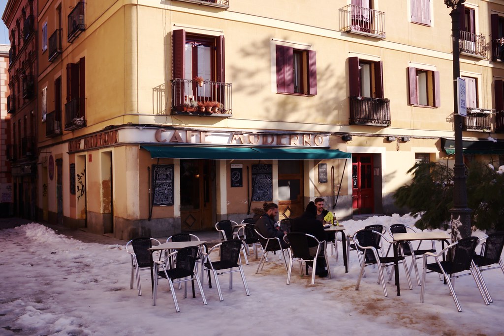 Cafe Moderno, Madrid 2021-01-13