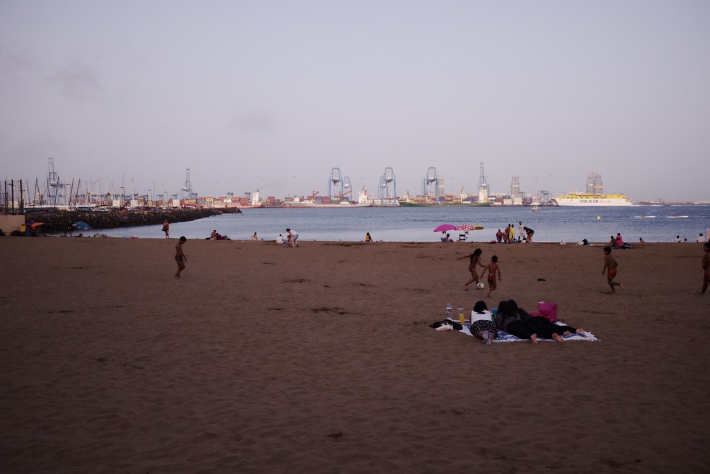 Playa de Las Alcaravaneras, Las Palmas de Gran Canaria