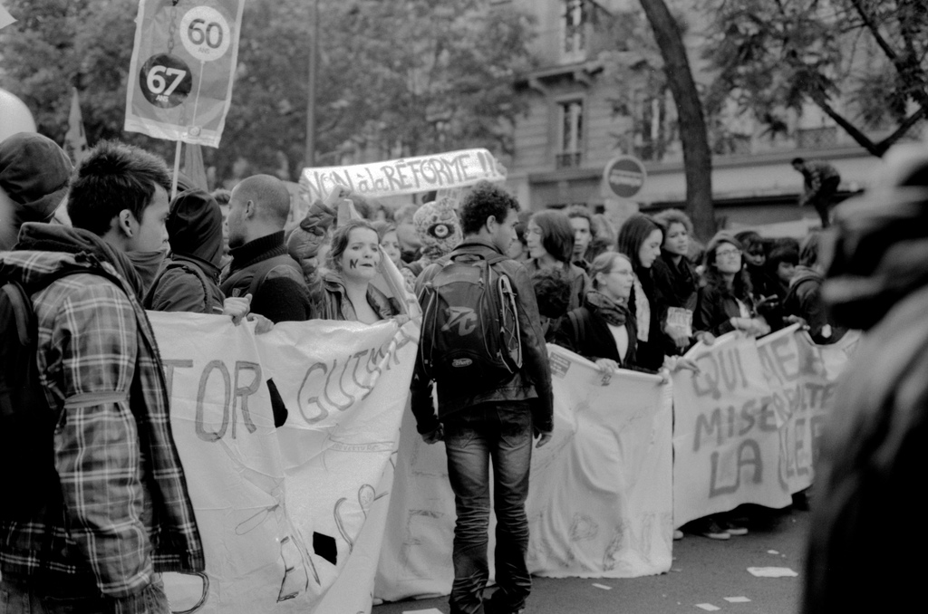 Manifestation contre la réforme des retraites le 19 Octobre 2010