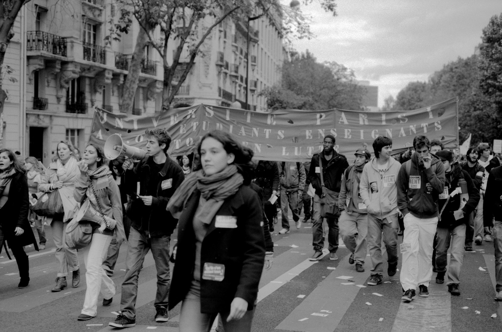 Manifestation contre la réforme des retraites le 19 Octobre 2010