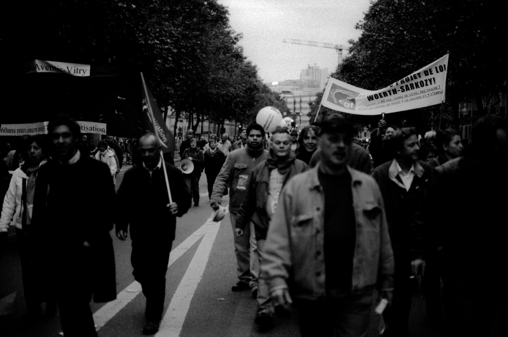 Manifestation contre la réforme des retraites le 19 Octobre 2010