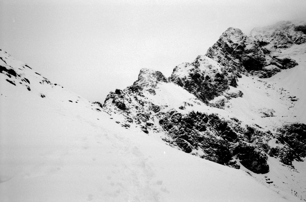 Montée dans la neige