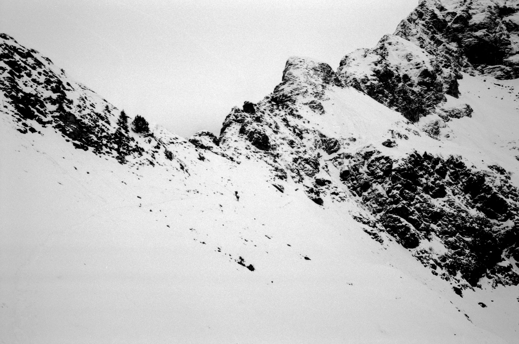 Montée dans la neige
