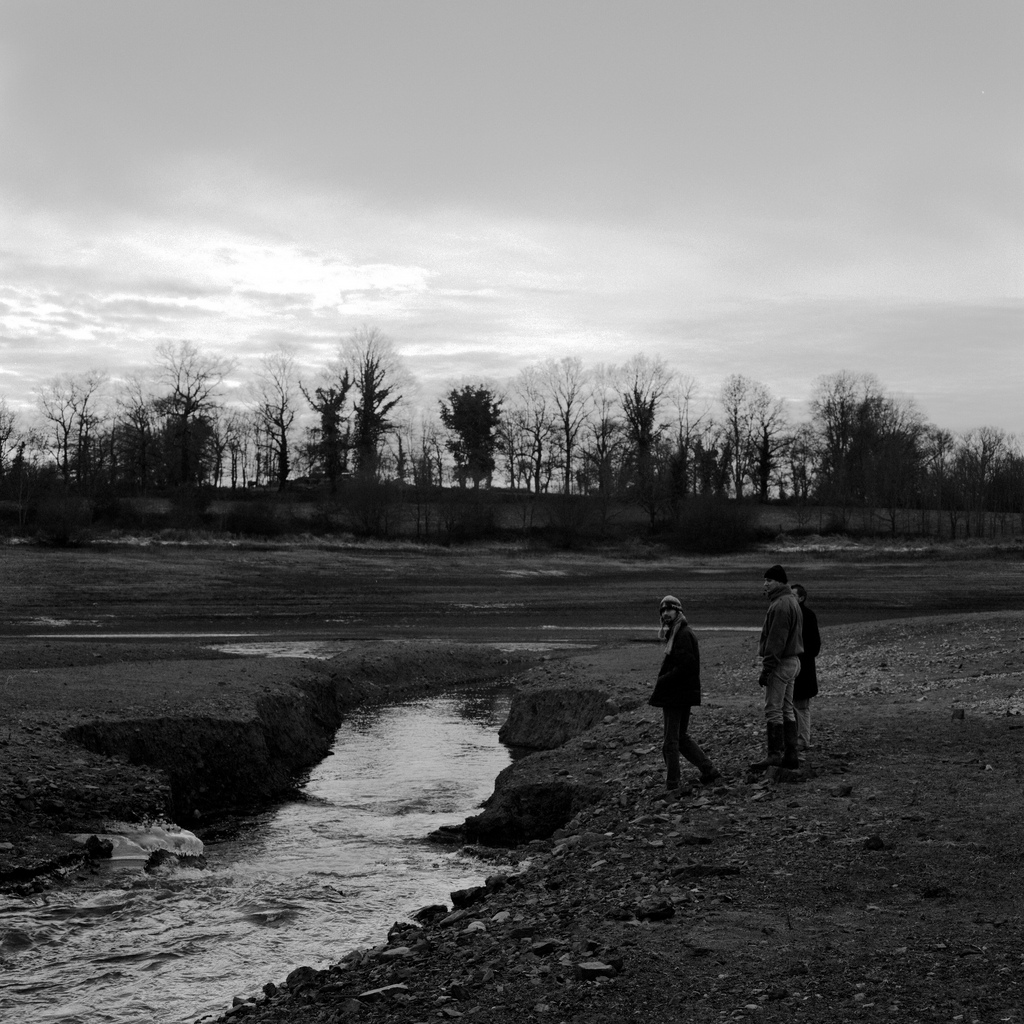 Un lac presque vide
