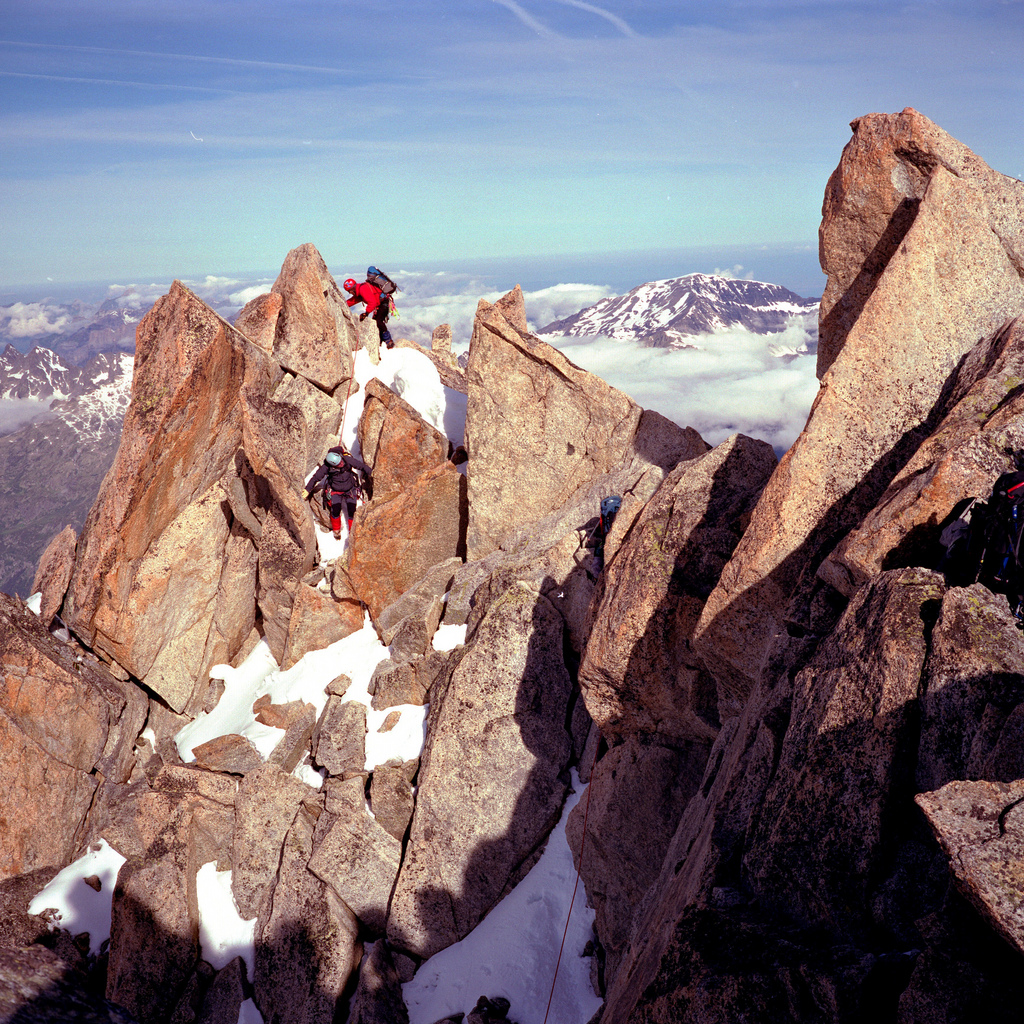 Sommet de l'aiguille du tour