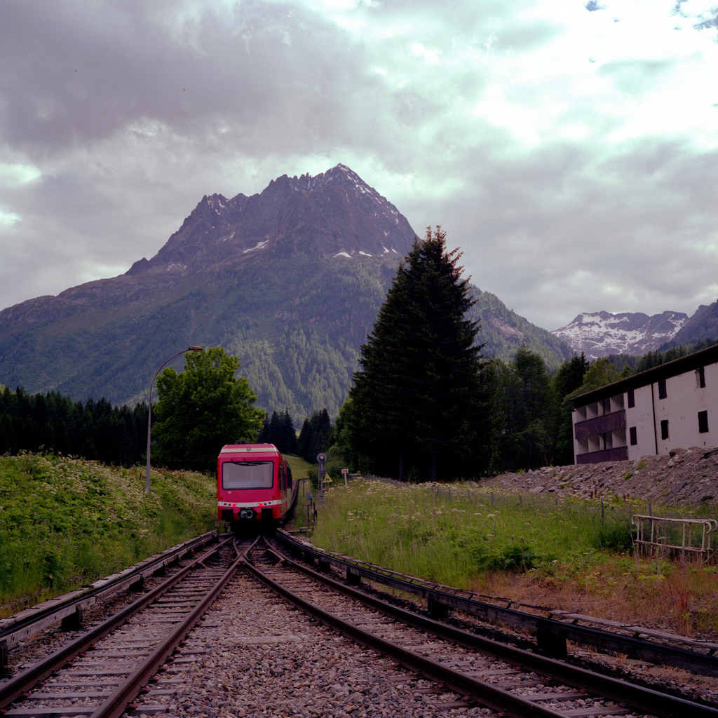 Train &agrave; Vallorcine