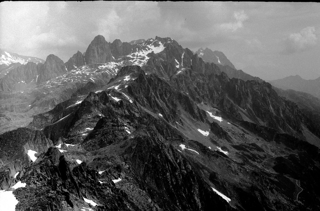 Aiguilles Rouges depuis le Brevent