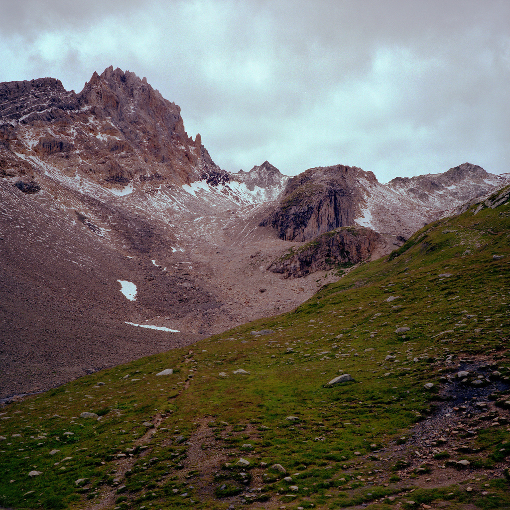 Montée vers le col du grand fond