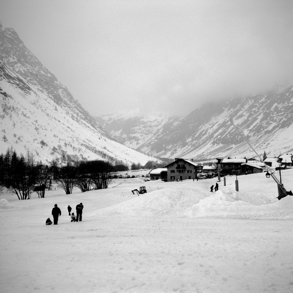 De la luge &agrave; Bonneval sur Arc