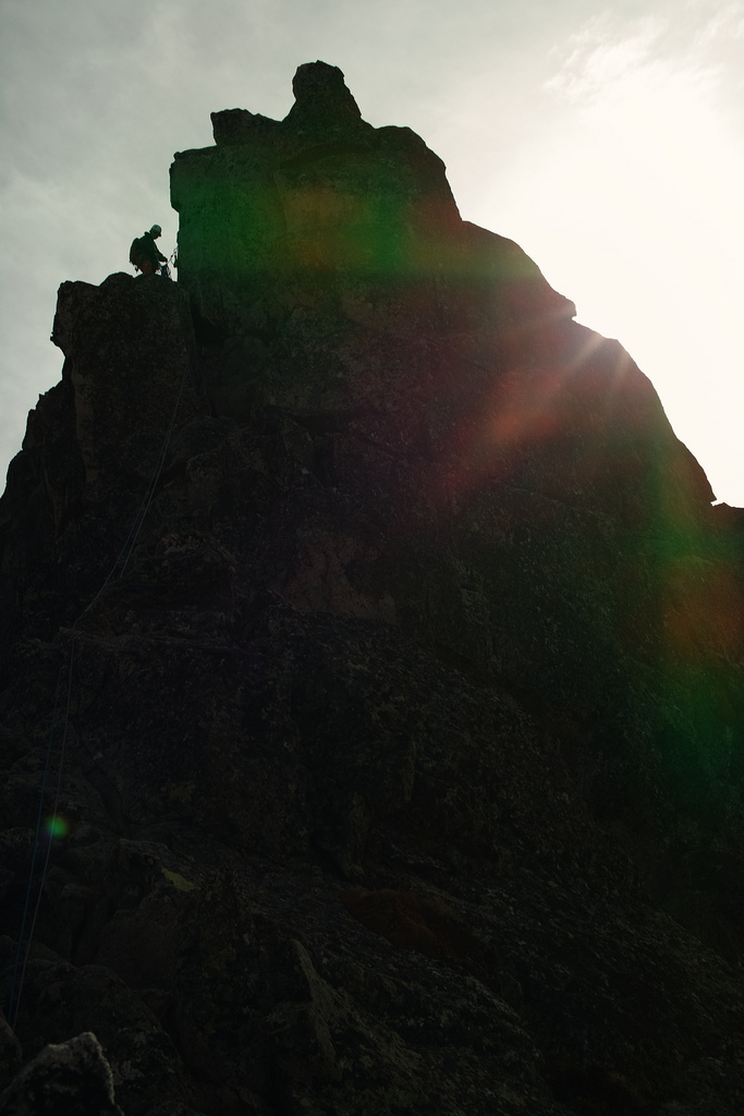 Mont&eacute;e vers le pic de la Mour&egrave;le