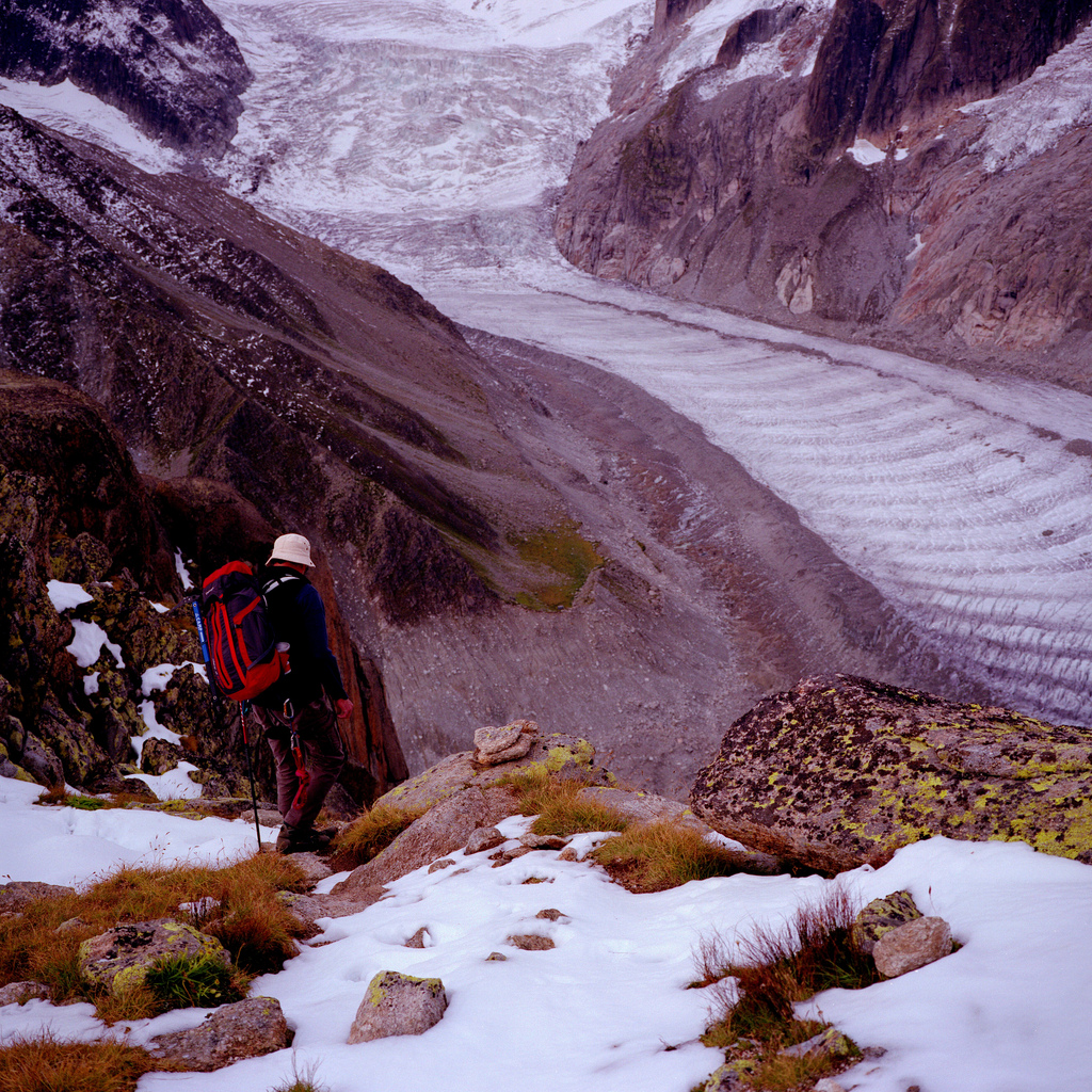 Les balcons de la mer de glace