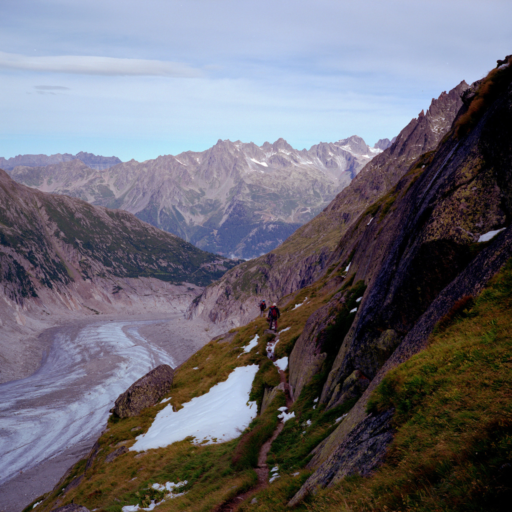 Les balcons de la mer de glace